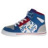 Sonic The Hedgehog Boys' Hook and Loop Hi-Top Canvas Sneakers - 3 of 4