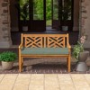 ARDEN Foam Outdoor Bench Cushion, 48 x 18, made with ProFoam, Rain-proof, Fade Resistant - 2 of 4