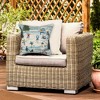 Liora Manne Marina Holiday Indoor/Outdoor Pillow.. - 3 of 4