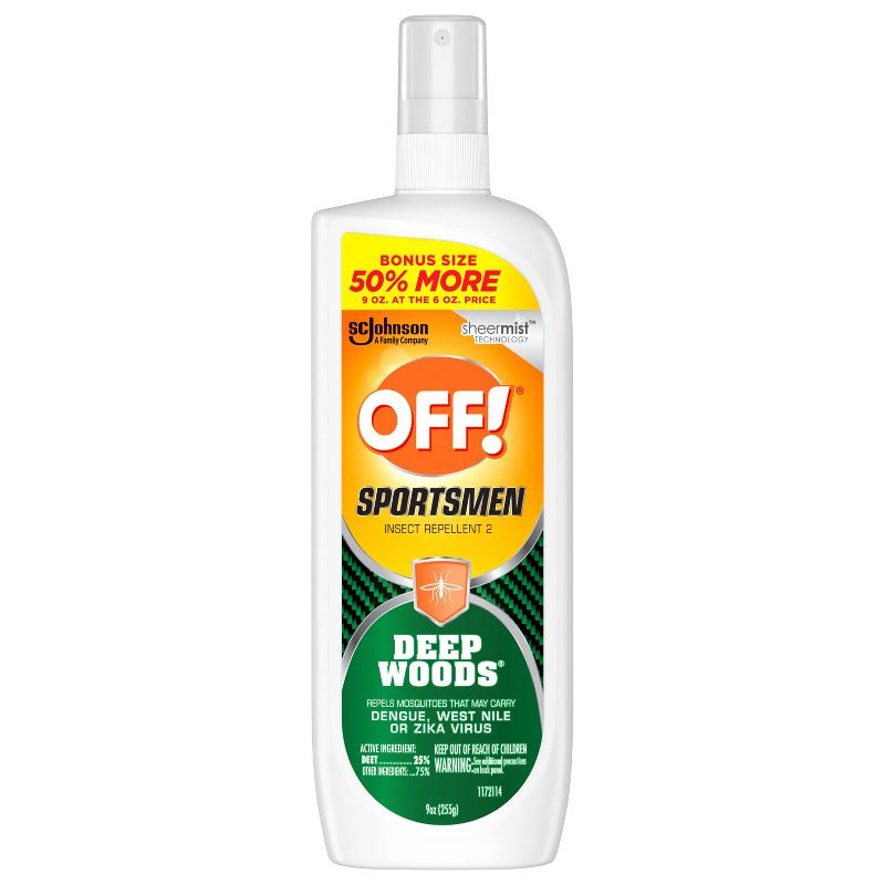 OFF! Sportsmen Deep Woods Insect Repellent Spritz - 9oz, 4 of 13