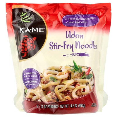 KA-ME, Udon Stir-Fry Noodles, 2 Pouches, 7.1 oz Each