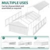Heavy Duty Party Tent - Commercial Canopy with Removable Sidewalls & Church Windows, for Weddings, Banquets & BBQ Events - 3 of 4