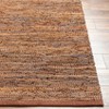 Hauteloom Aneko Beige Handwoven Leather Rag Carpet - 2 of 4
