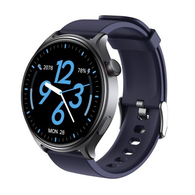 HONGGE Smart Watch with 1.46" HD Display, Bluetooth Calling, Blood Oxygen Monitor, 100+ Sports Modes, Bonus Leather Strap Included