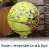 Sunnydaze Gazing Globe Glass Garden Ball for Lawn, Patio or Indoors - 10" Diameter - 3 of 4