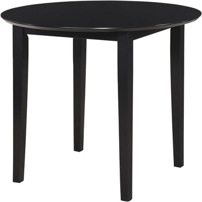 Kings Brand Furniture – 36" Round Modern Wooden Dining Table for Kitchen, Living Room, Office, Conference, 2-4 People