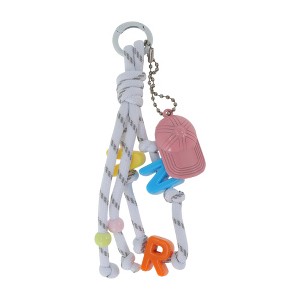 Unique Bargains Beaded Knotted Lanyard with Hat Handbag Charm 1 Pc - 1 of 4
