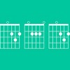 Junior's Design By Humans Rocking Dad Guitar Chords By HoangCathrine T-Shirt - 2 of 2