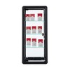 Tempered Glass Counter Top Display Showcase with Sliding Glass Door and Lock,Standard Aluminum Framing with Sliding Glass Door and Lock - 2 of 4