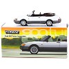 Saab 900 Turbo Convertible White and Gray "Global64" Series 1/64 Diecast Model by Tarmac Works - 3 of 3