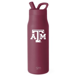 NCAA Texas A&M Aggies Simple Modern Mesa Stainless Water Bottle - 34oz - 1 of 3
