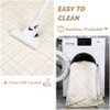 COZONY Washable Area Rug Runner, Machine Washable Non-Slip Stain Resistant Carpet Mat, Modern Minimalist Border for Living Room Decor - 4 of 4