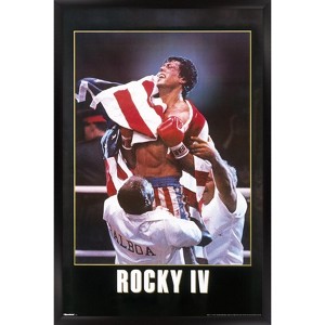 Trends International Rocky IV (1985) - One Sheet Framed Wall Poster Prints - 1 of 4