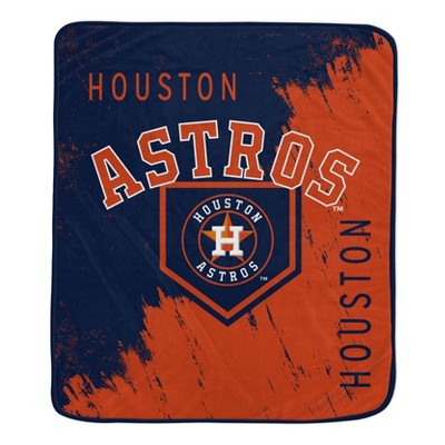 MLB Houston Astros Painted Plate Ultra Soft Blanket