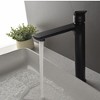 CLIHOME 1.2 GPM Single Handle Single Hole Bathroom Faucet with Water Supply Hose and Built-in Aerator - 3 of 4