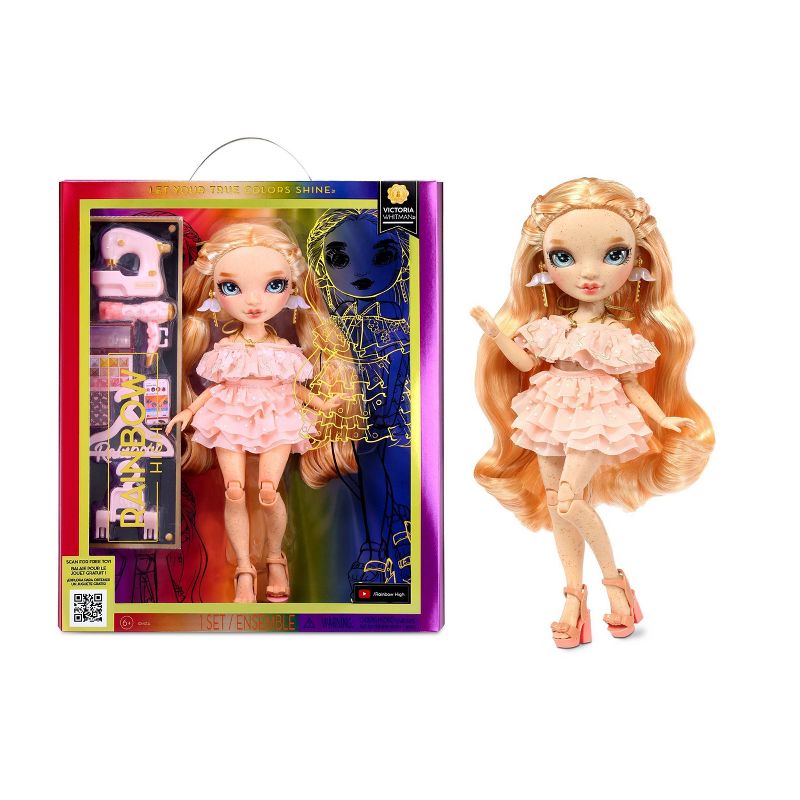 Rainbow High Victoria - Light Pink Fashion Doll, 1 of 10