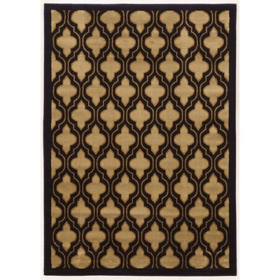 5'x7' Elegance Trellis Navy/Cream - Linon