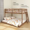 Now Furniture Low Bunk Bed for Kids, Twin over Full, Engineered Wood - 2 of 4