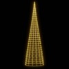 vidaXL LED Christmas Tree Warm White Copper Large LED Christmas Tree - 3 of 4
