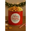 Uncle Myron's Holiday Popcorn Tin - 3 Flavors - 1 Gallon, Merry Christmas - 2 of 3