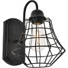Elegant Lighting Candor 1 light black Wall Sconce - 3 of 4