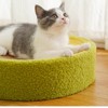 Fairyland™ - Avocado Cat Scratcher Bed – Large Sisal Rope Cat Nest with Anti-Slip Bottom, Soft Plush Fabric, Dual Function Lounge and Scratching Pad - 4 of 4