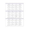 Recycled WildFlower Weekly/Monthly Planner, WildFlower Artwork, 11 x 8.5, Gray/White/Purple Cover, 12-Month (Jan-Dec): 2026 - 4 of 4