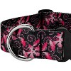 Country Brook Petz 1 1/2 Inch Deluxe Dog Collar - Floral Collection - 4 of 4