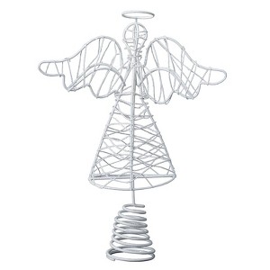 The Lakeside Collection White Angel Tree Topper - 1 of 1