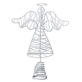 The Lakeside Collection Spiritual White Angel Tree Topper