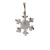 Melrose Wood Snowflake Ornament (Set of 12) - 4 of 4