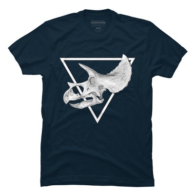 Men's Design By Humans triceratops skull By JuanMedina T-Shirt