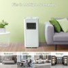 8000 BTU Air Conditioner with Dehumidifier & Fan,4-in-1 Portable AC Unit Cooling,320 Sq.Ft,24H Timer & APP Control, Sleep model,Install Kit Included - 3 of 4
