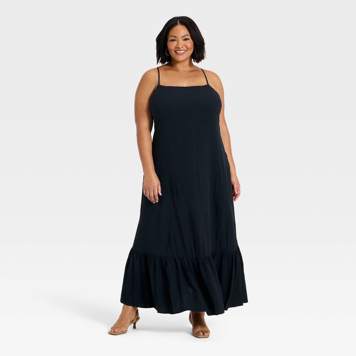 Women's Open-Back Maxi Dress - A New Day™ - thumbnail 3