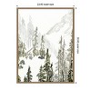 Amanti Art Continental Divide II by Jacob Green Canvas Wall Art Print Framed - 3 of 4
