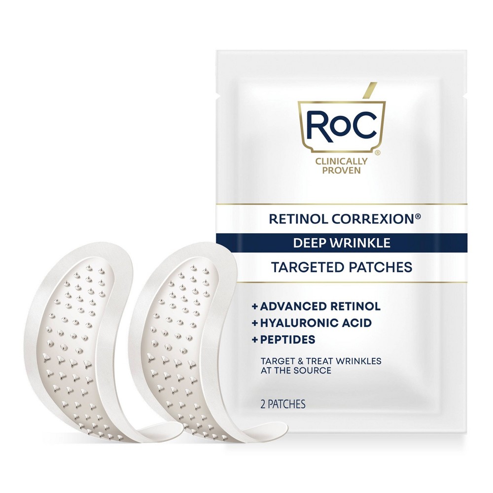 Photos - Cream / Lotion RoC Deep Wrinkle Retinol Patches - 6ct 