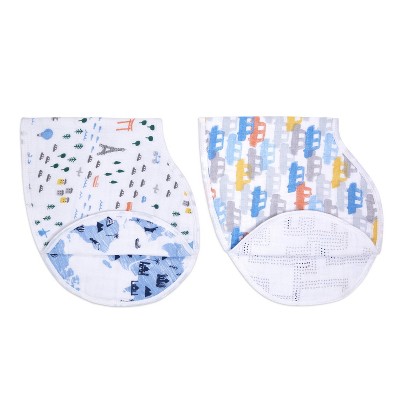 aden by aden + anais 2pk Essentials Bib - Little Big World