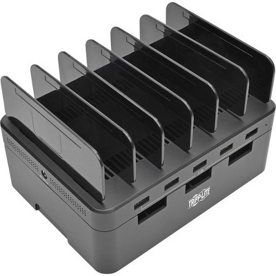 Tripp Lite 5-Port USB Fast Charging Station Hub/ Device Organizer 12V4A 48W - 48 W Output Power - 120 V AC, 230 V AC Input Voltage