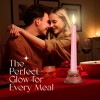 Leor & Lair 10" Taper Candles - 4 Pack - Unscented Tapered Candlesticks for Dinner, Home, and Holiday - 4 of 4