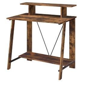 NicBex 32 Inch Computer Home Office Desk with Top and Bottom Shelves for Study Room,Bedroom and Office - 1 of 4