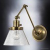Urban Ambiance Luxury Traditional Wall Light,  14.375"H x 8"W,  Olde Brass Finish, UHP3332 - 3 of 4
