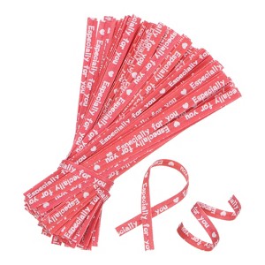 Unique Bargains Kraft Paper Twist Ties Party Gift Cake Candy Wrapping 700 Pcs - 1 of 4