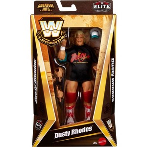 WWE Elite Legends Dusty Rhodes Action Figure & Accessories, Greatest Hits 6" Collectible Set - 1 of 3