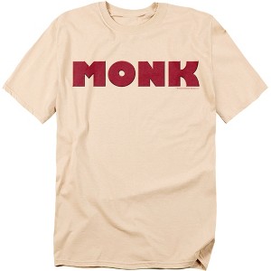 Monk Logo Adult T-Shirt - 1 of 4