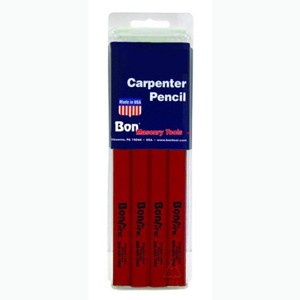 Bon Tool 84-840 Pencil - Red Casing Medium Black Lead - (72/Pkg) - 1 of 1