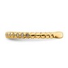 Black Bow Jewelry 2.25mm 14k Yellow Gold 1/20 Ctw Diamond Stackable Band - 3 of 4
