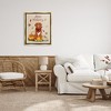 Stupell Industries Happy Thanksgiving Pumpkins Dog Black Framed Floater Canvas Wall Art - 2 of 4