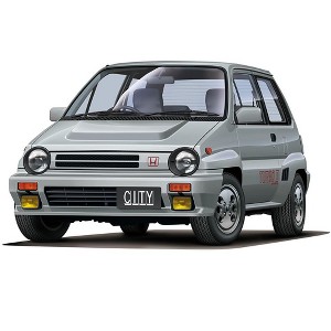 Aoshima: 1/24 Honda AA City Turbo II '85 Scale Model Kit #60 - 1 of 4