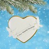 Polarx 3.25 In In Our Hearts Forever Christmas Tree Ornament , Christmas Decor Memorial Keepsake Religious (1PC) - 2 of 4