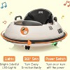 12V Electric Bumper Car for Toddlers, Kids Ride-On with Remote, 360 Degree Spin, LED Lights, Dual Joysticks - 2 of 4